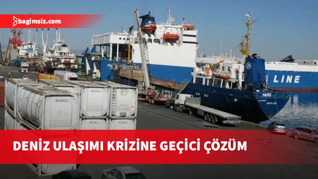 Deniz ulaşımı krizine geçici çözüm