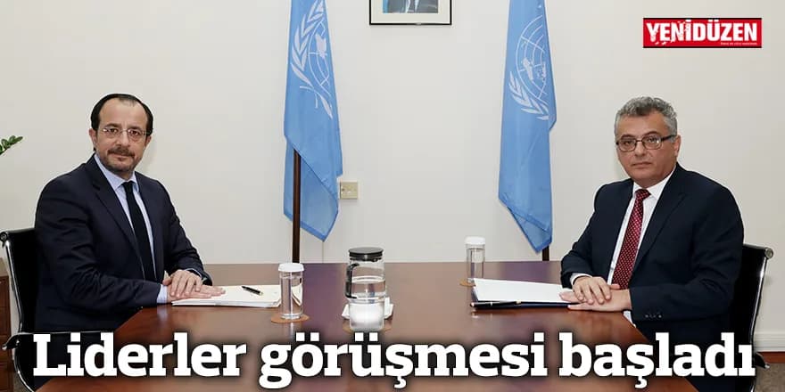 Liderler görüşmesi başladı