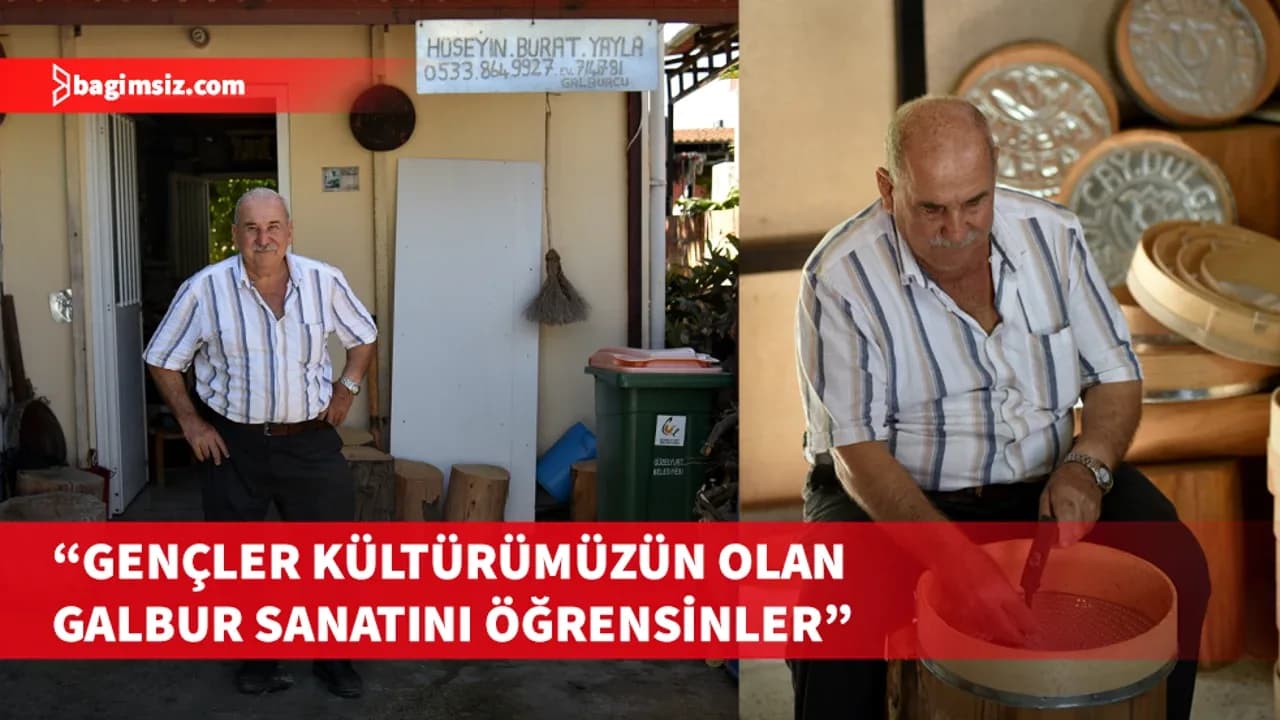 Kıbrıs’ın son galbur ustası Hüseyin Burat 40 yıldır galbur yapmaya devam ediyor