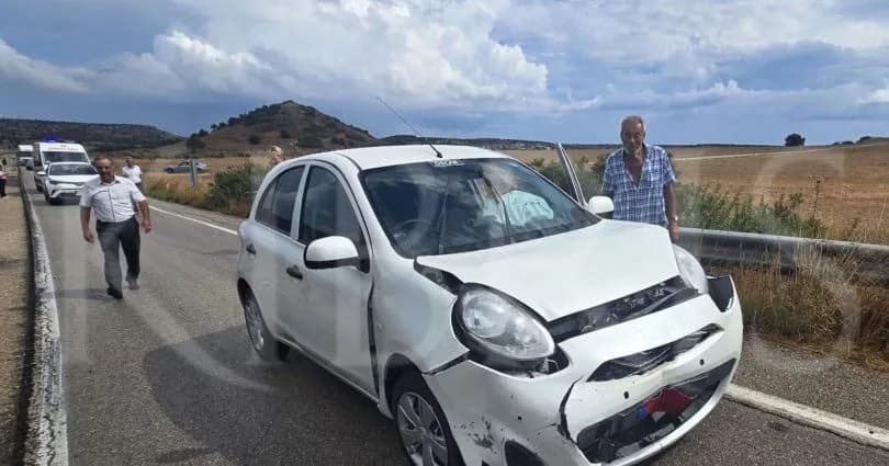 İskele-Karpaz Anayolu’nda kaza: 3 yaralı