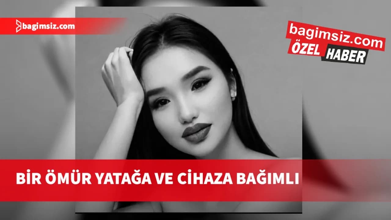 Markette bıçaklı saldırıya uğrayan 22 yaşındaki Zhanerke Abdrazakova’nın yaşamında ağır ve kalıcı tahribat oluştu