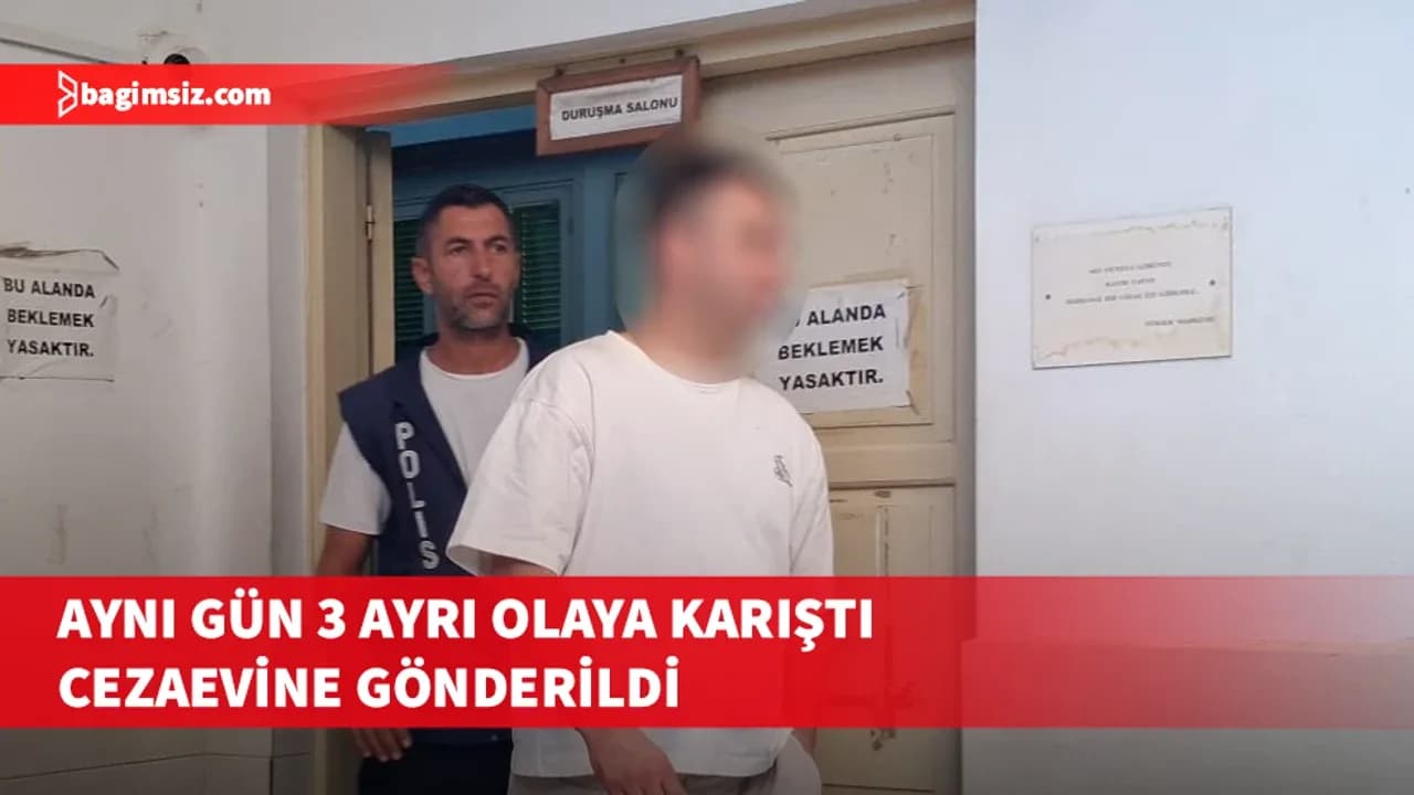 Girne’de maket bıçaklı dehşet...