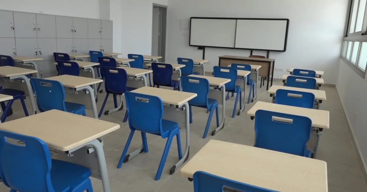 İskele Evkaf Türk Maarif Koleji’nde derslik sayısı 32’ye çıkarıldı