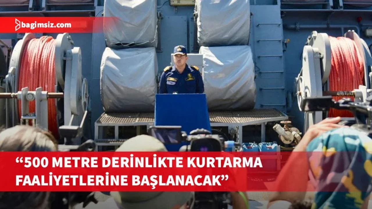 TCG Işın, Filo Jet’in batığını bulmak için arama çalışmalarına başladı