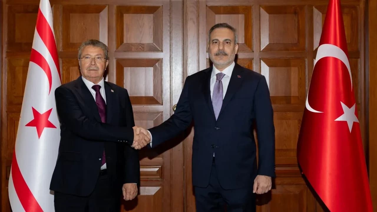 Başbakan Üstel, Hakan Fidan ile görüştü