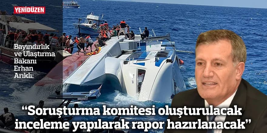 Arıklı: "Soruşturma komitesi oluşturulacak inceleme yapılarak rapor hazırlanacak"