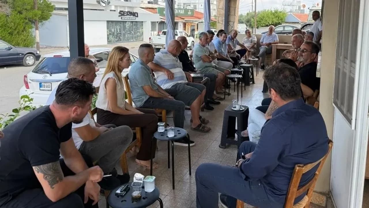 TAM PARTİ, Güzelyurt’u ziyaret etti