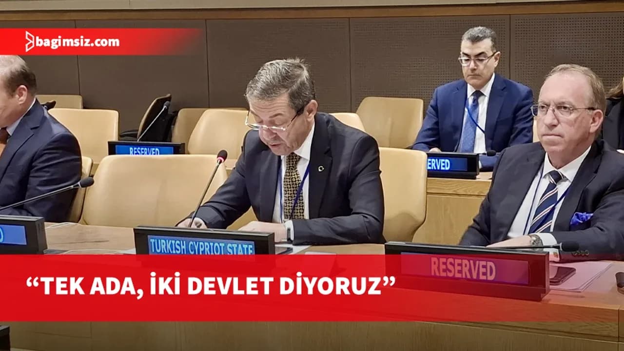 Ertuğruloğlu, New York’ta EİT Dışişleri Bakanları Konseyi Gayriresmî Toplantısı'nda konuştu