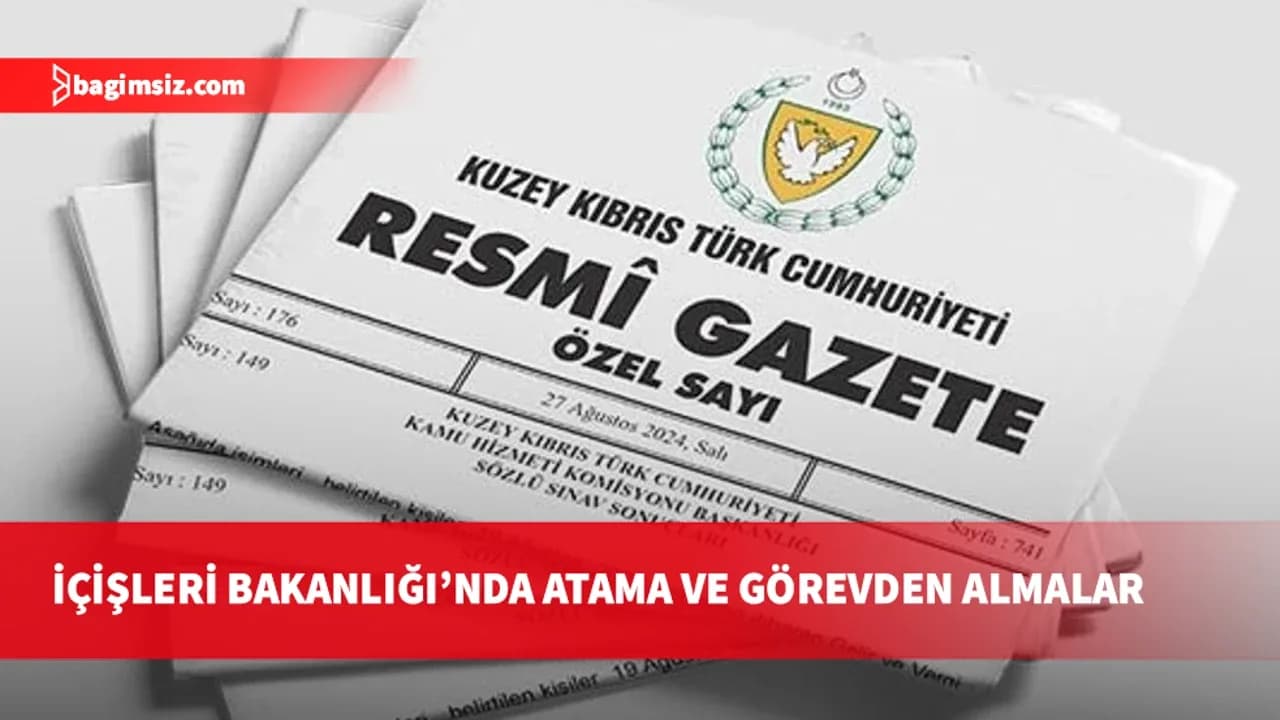 İçişleri Bakanlığı Bakanlık Müdürlüğü'ne Murat Zeki Civelek getirildi