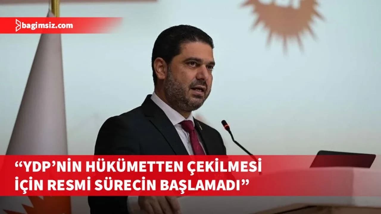 Savaşan: YDP’nin hükümetten çekilme yazısı henüz UBP’ye ulaşmadı
