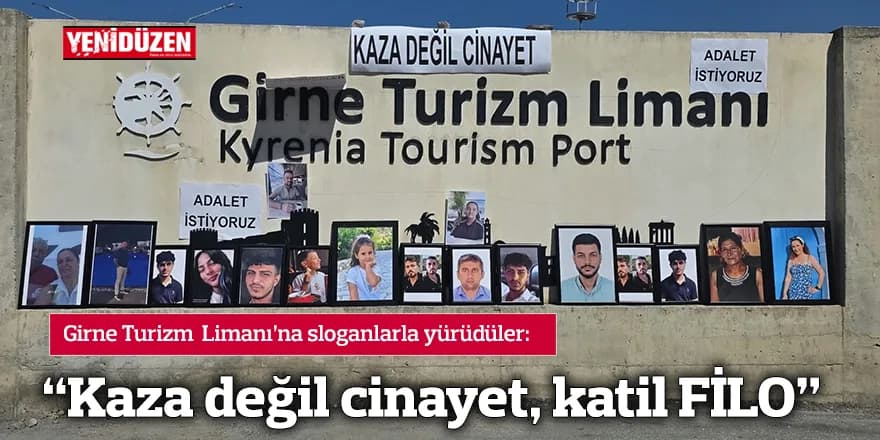 “Kaza değil cinayet, katil FİLO”