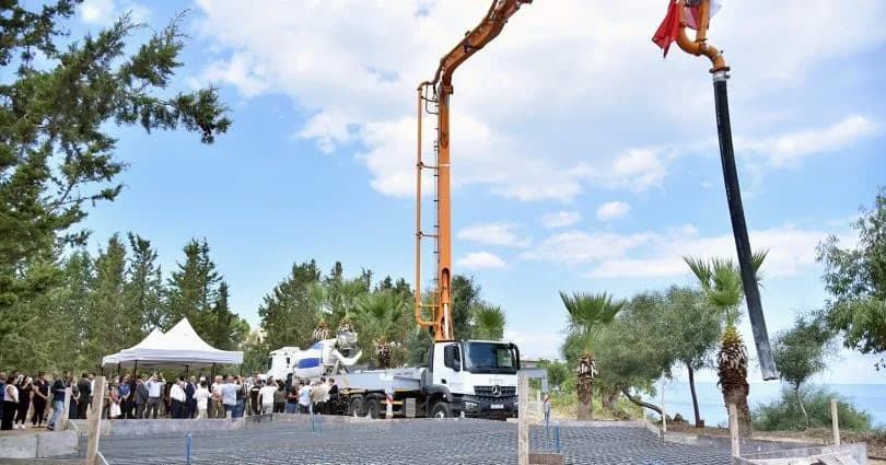 Yeşilova (Mandria) Şehitler Anıtı’nın temeli törenle atıldı