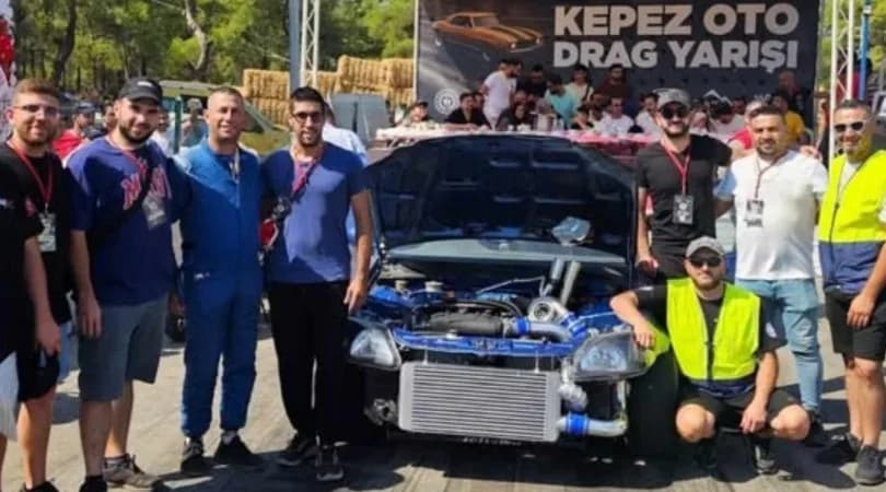 Kuzey Kıbrıs Drag ve Spor Otomobil Derneği Kepez Drag Yarışları’ndan başarıyla döndü