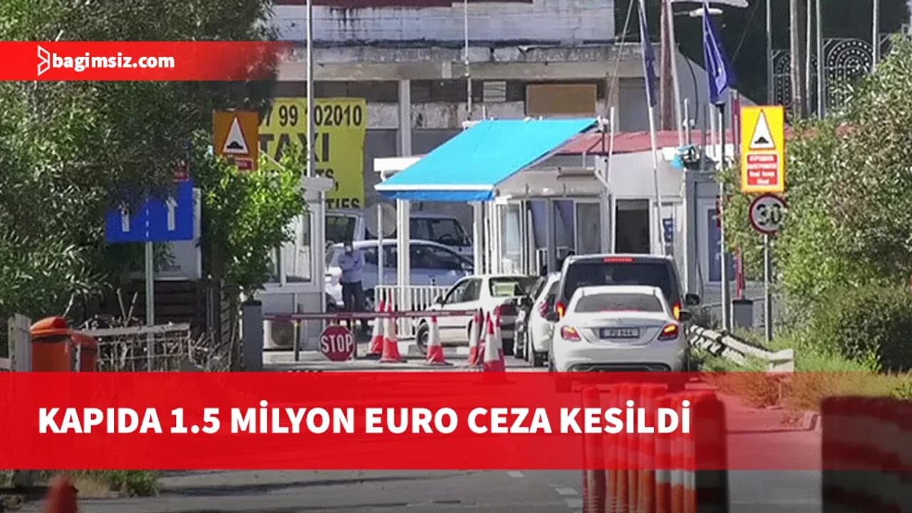 Rum Gümrük Dairesi, Güney Kıbrıs’a geçirilmesi yasak ürünler konusunda ceza yağdırıyor