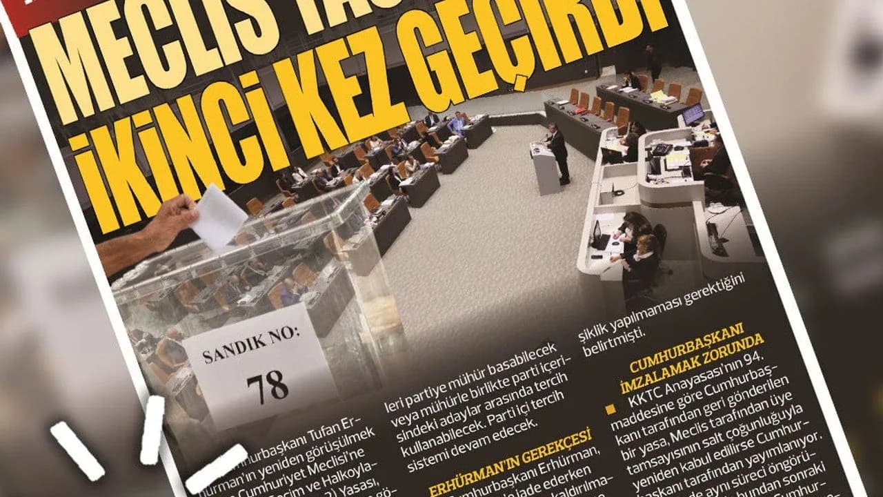 30 EYLÜL 2026 KIBRIS GERÇEK MANŞET