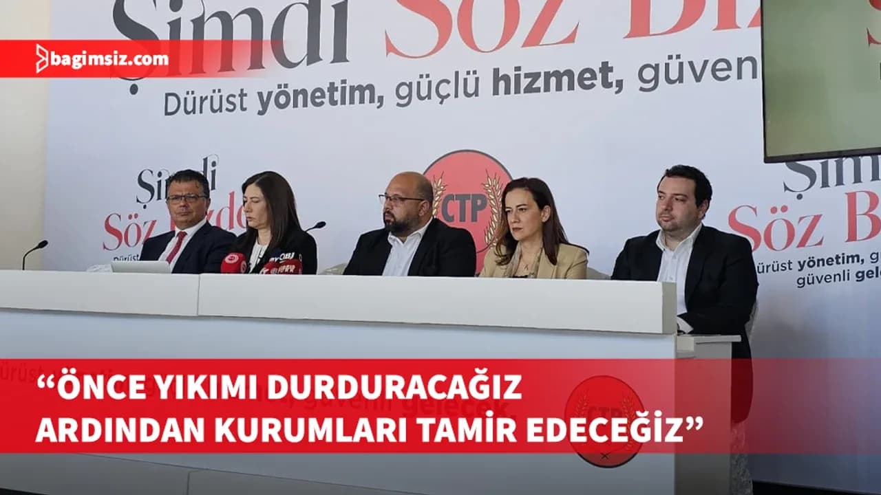 CTP’nin yeni dönem programı açıklandı: Beş öncelikli başlık