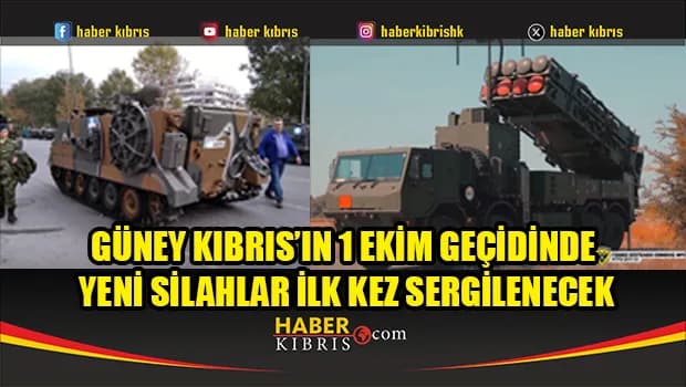 Güney Kıbrıs’ta ABD, İngiltere, Fransa ve Mısır askerleri törende yürüyecek!