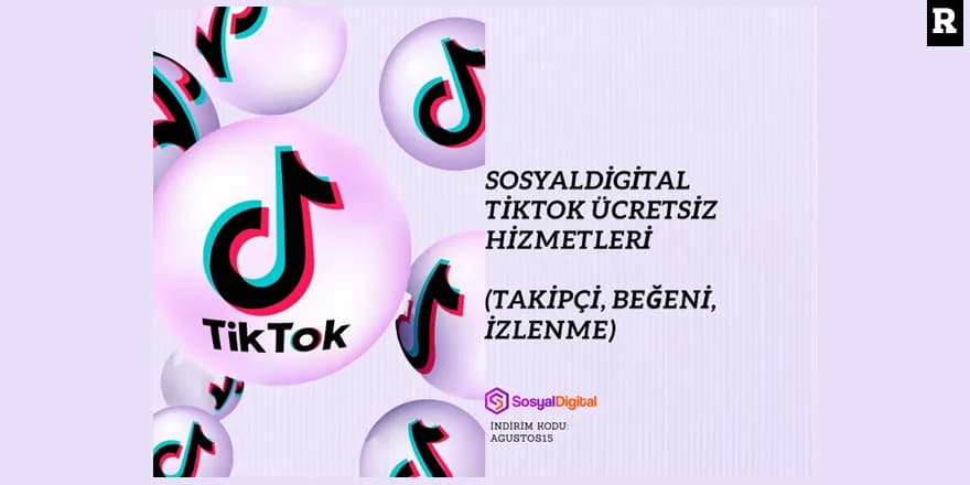 SosyalDigital TikTok Ücretsiz Hizmetleri (Takipçi, Beğeni, İzlenme)