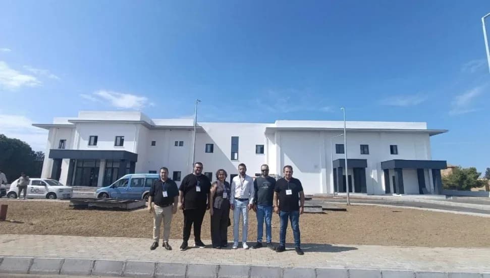 Hemşireler Birliği Lefke ve Güzelyurt'ta sağlık hizmetlerini ve yeni hastaneyi inceledi