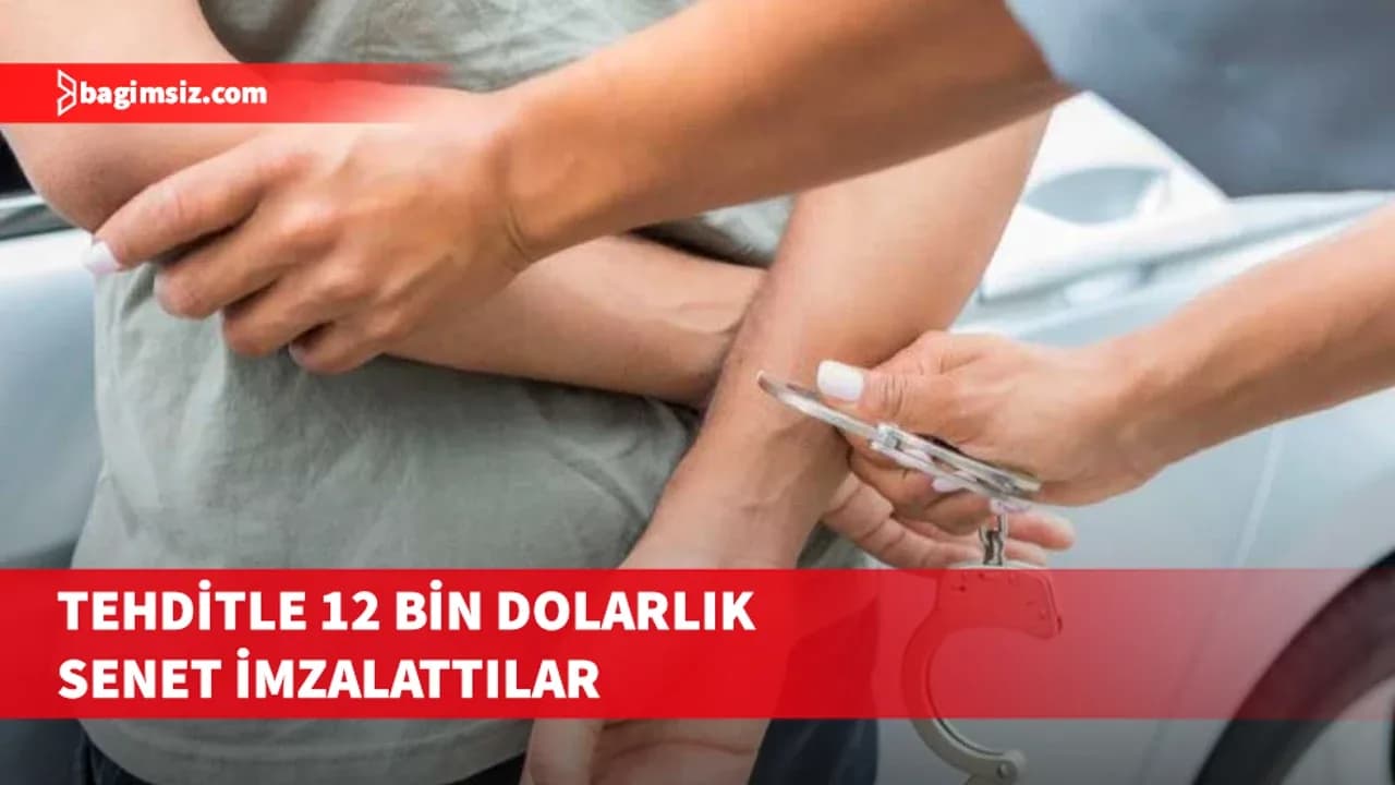 Lefkoşa’da bir kişiye tehditle borç senedi imzalatıp, darp eden iki şahıs tutuklandı