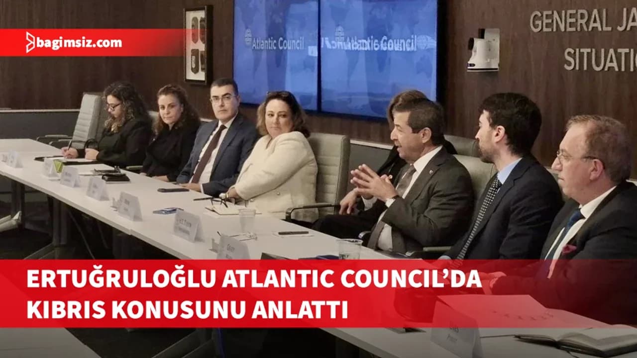 Dışişleri Bakanı Ertuğruloğlu Washington’da Kıbrıs diplomasisi için temaslarını sürdürdü