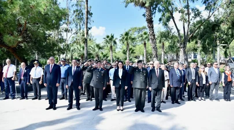 Gaziler Günü dolayısıyla Boğaz Şehitliği’nde tören düzenlendi