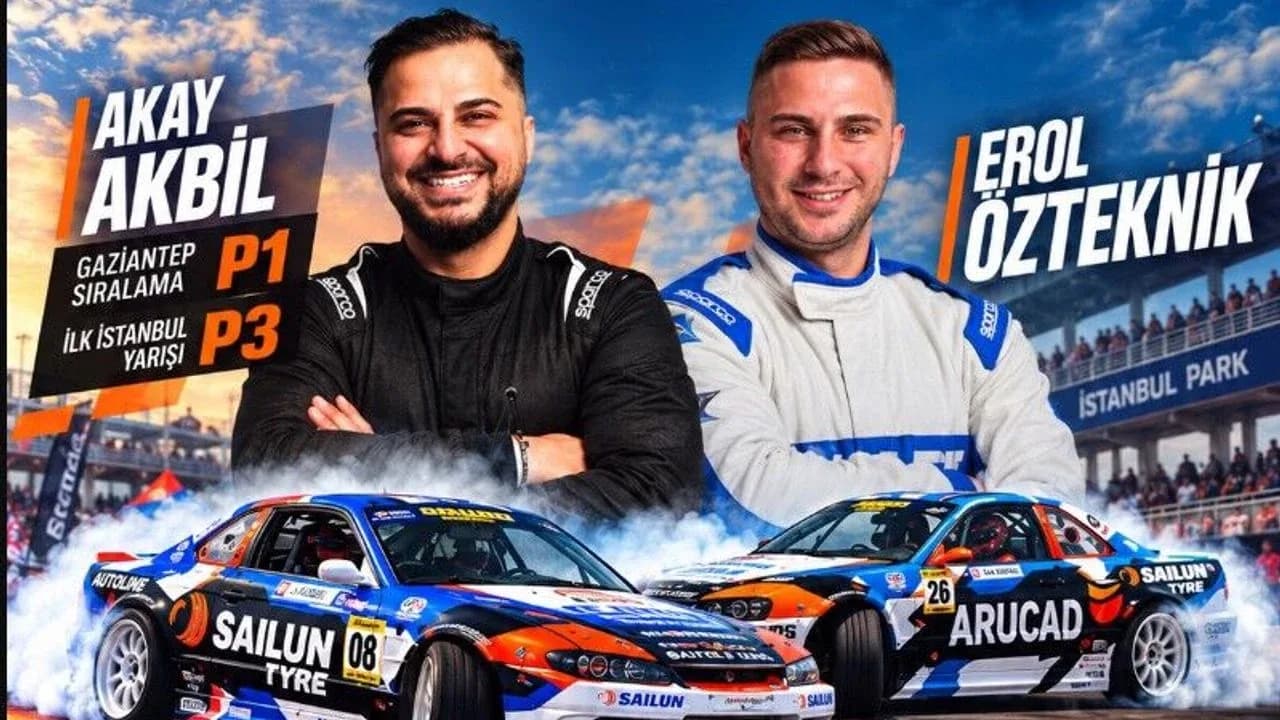 Akay Akbil ve Erol Özteknik İstanbul Park’ta piste çıkıyor
