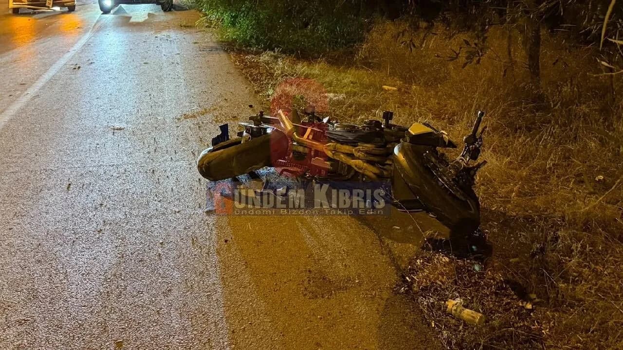 Ciklos mevkiinde feci kaza... 30 yaşındaki motosiklet sürücüsü hayatını kaybetti!