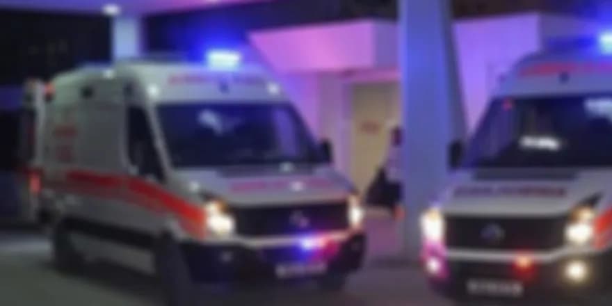 51 yaşındaki şahıs ambulansta hayatını kaybetti
