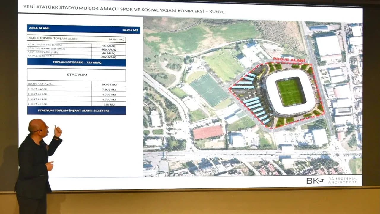 Lefkoşa’ya 8 bin kişilik yeni Atatürk Stadyumu ve Spor Kompleksi