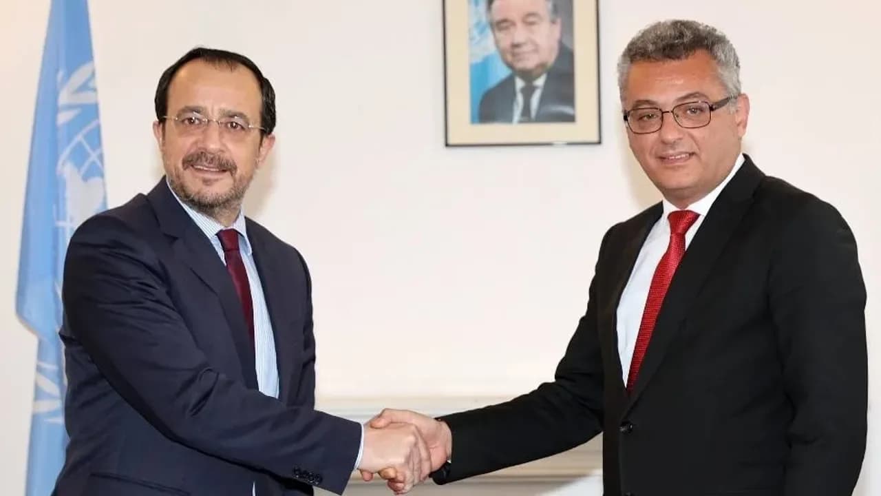 Hristodulidis: New York öncesi Erhürman’la 2-3 kez daha görüşmek istiyorum