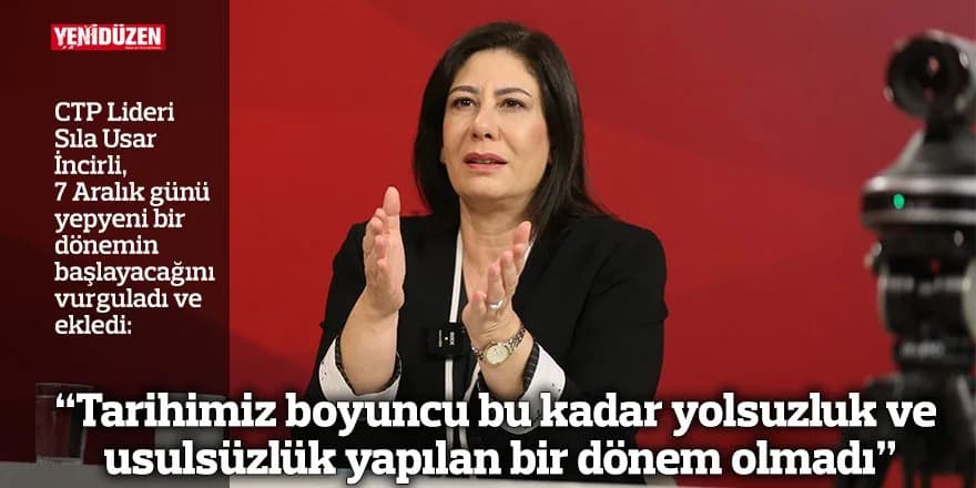 “Tarihimiz boyuncu bu kadar yolsuzluk ve usulsüzlük yapılan bir dönem olmadı”