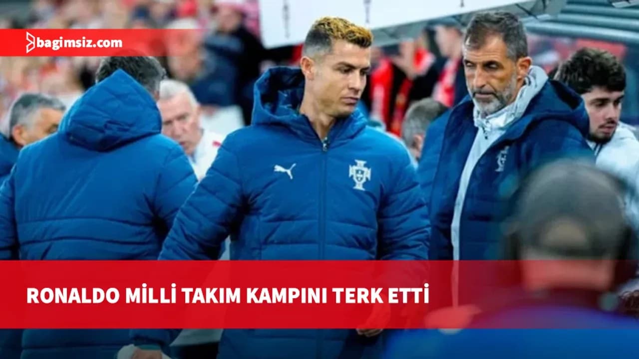 Cristiano Ronaldo, Portekiz Milli Takımı kampından ayrıldı