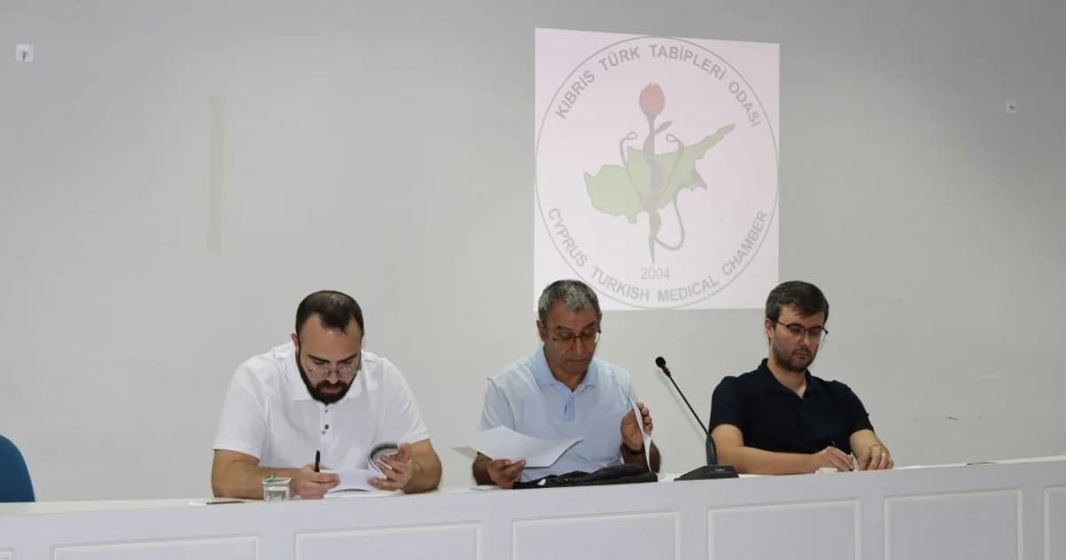 Kıbrıs Türk Tabipleri Odası 12. Olağan Gelen Kurulu yapıldı. Başkan Erol Barçın
