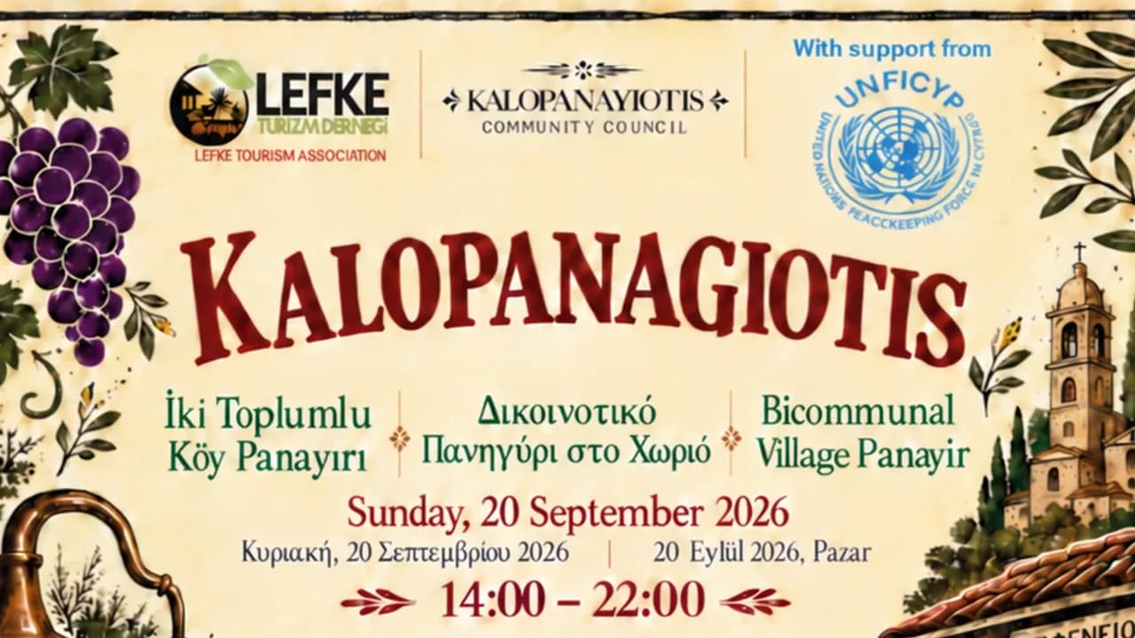 Kalopanayiotis'te iki toplumlu köy panayırı düzenleniyor