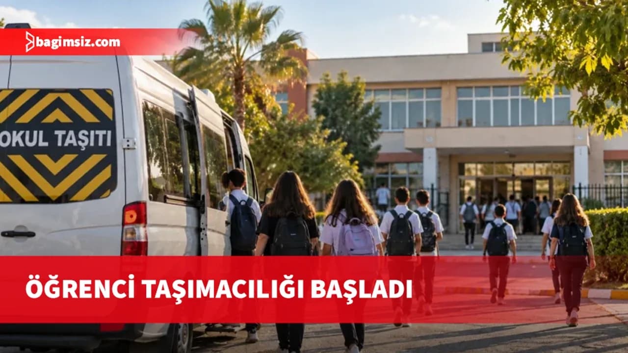 Öğrenci taşımacılığı bugün itibarıyla yeniden başladı