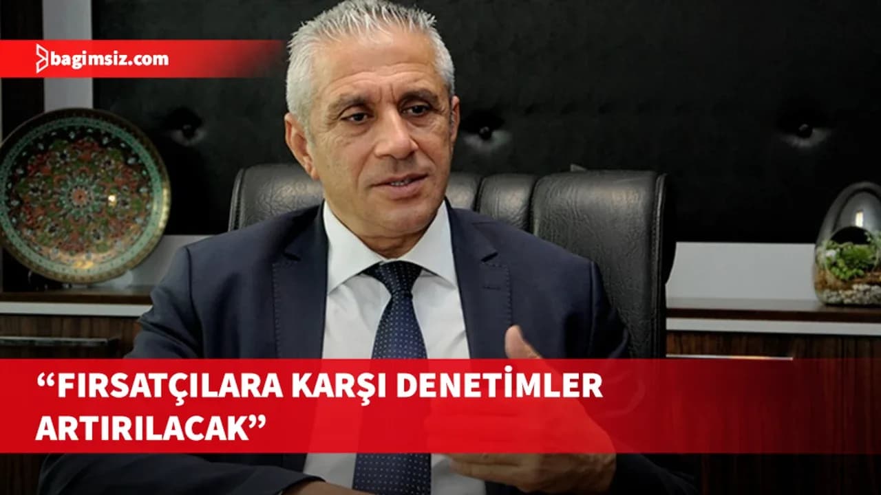 Taçoy: Ben burada olduğum sürece fırsatçılara fırsat vermeyeceğim