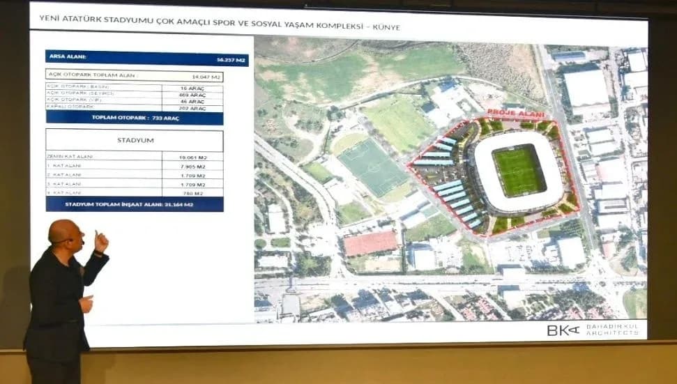 Yeni Atatürk Stadyumu ve Çok Amaçlı Spor Kompleksi tanıtıldı: 8 bin kişilik kapasitesi olacak