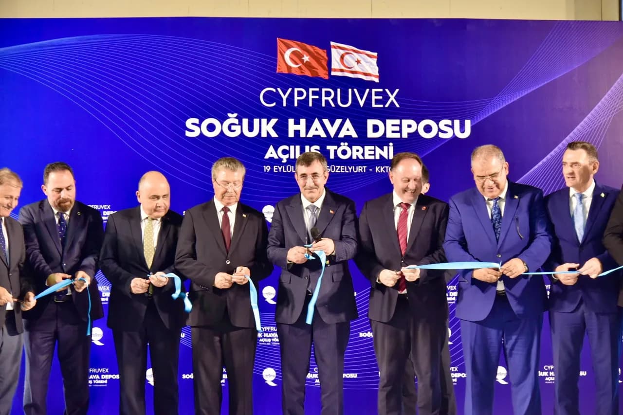 Cypfruvex’in 15 bin tonluk soğuk hava deposu hizmette