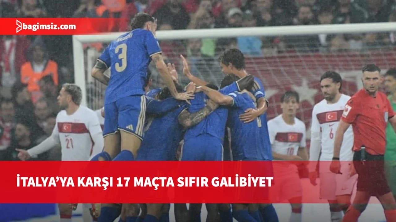 A Milli Futbol Takımı, İtalya’yı yine yenemedi