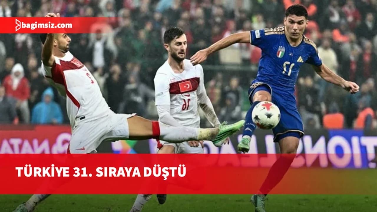 FIFA, dünya sıralamasını yeniledi: A Milli Takım'ın düşüşü sürüyor!