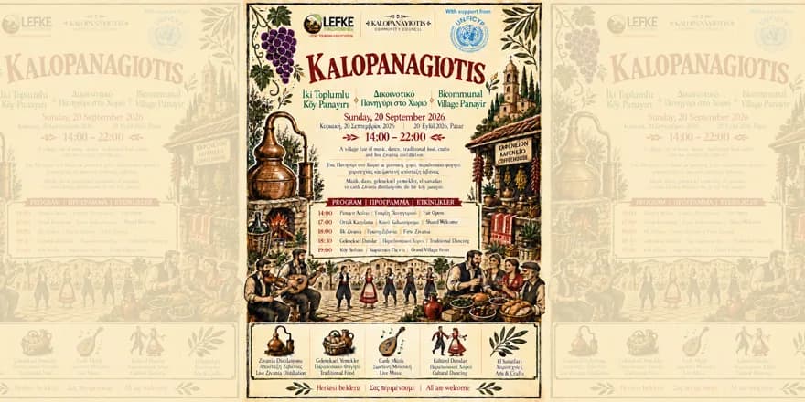 Kalopanayiotis'te iki toplumlu köy panayırı düzenleniyor