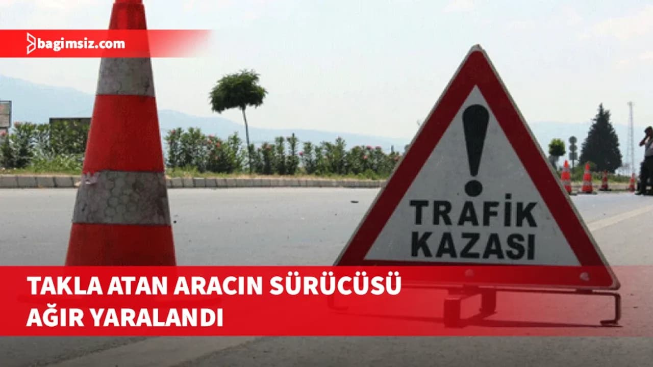St. Barnabas Yolu’nda araç takla attı: Sürücü yoğun bakımda