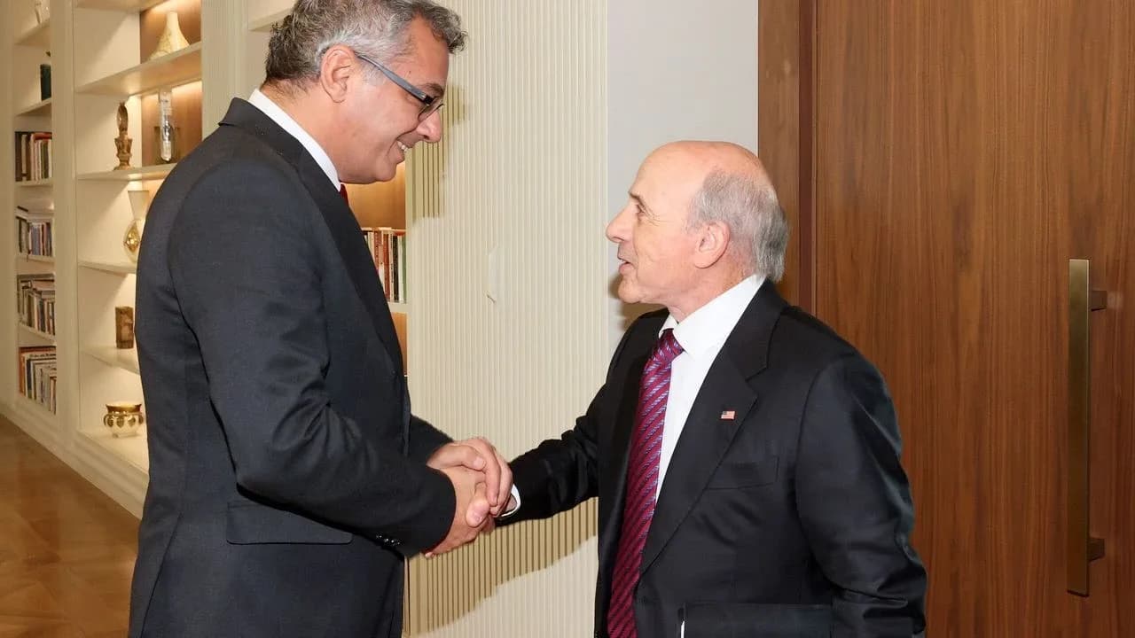 Erhürman, ABD Büyükelçisi Breslow’u kabul etti