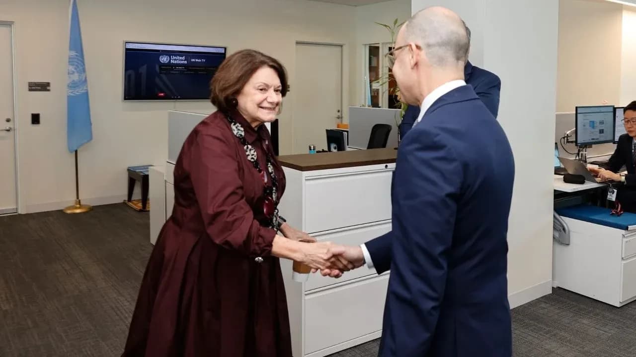 Cumhurbaşkanlığı Müsteşarı Mehmet Dânâ'dan New York’ta yoğun diplomatik temaslar