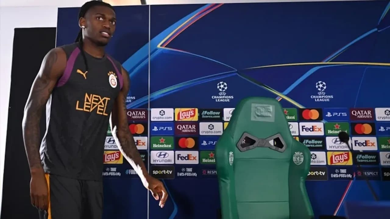 Rafael Leao’dan Sporting maçı öncesi Galatasaray mesajı