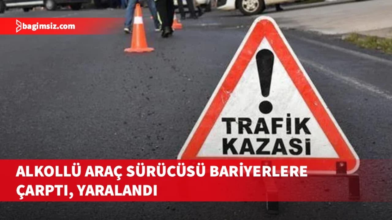 Gazimağusa’da 194 promil alkollü sürücü kaza yaptı