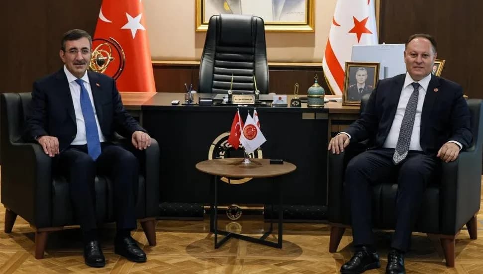 Ziya Öztürkler, Cevdet Yılmaz ile görüştü: Görüşmede parlamentolardan temsilciler yer aldı