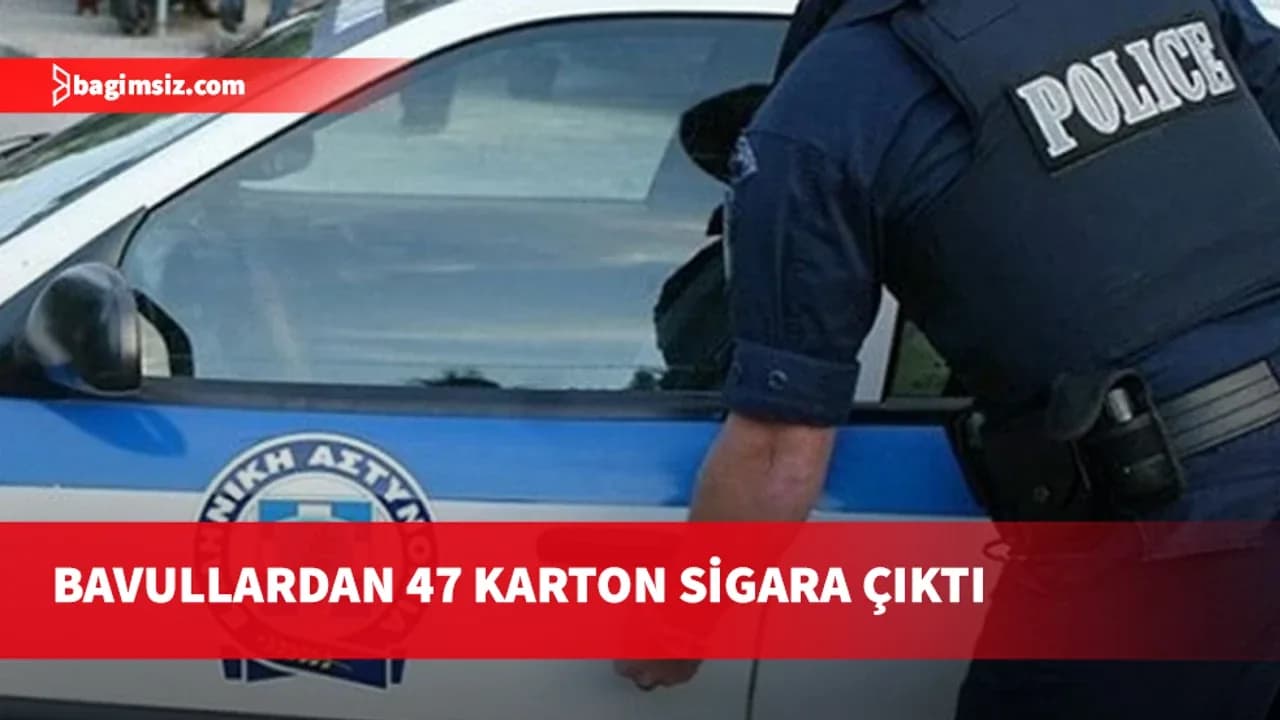 KKTC plakalı araçta kaçak sigara: Rum gümrüğü 3 bin 500 euro ceza kesti