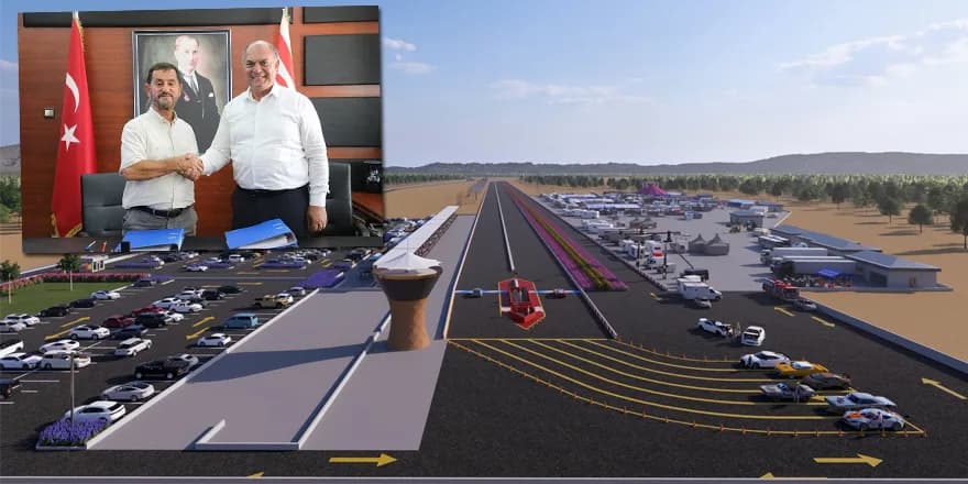 Heyecan Park drag pisti asfalt ihalesi için imzalar atıldı